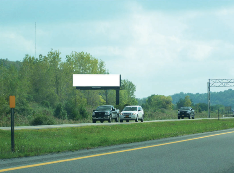 Photo of a billboard in Blodgett Mills