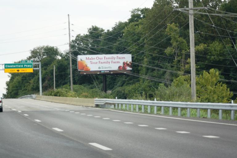 Photo of a billboard in Ellisville