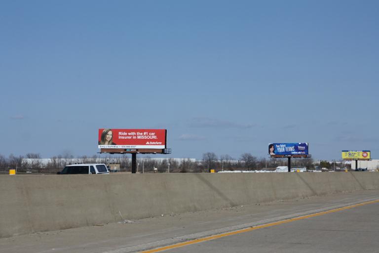 Photo of a billboard in Golden Eagle