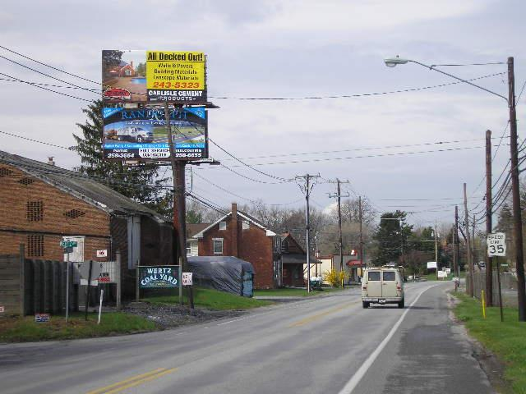 Photo of a billboard in New Kingstown