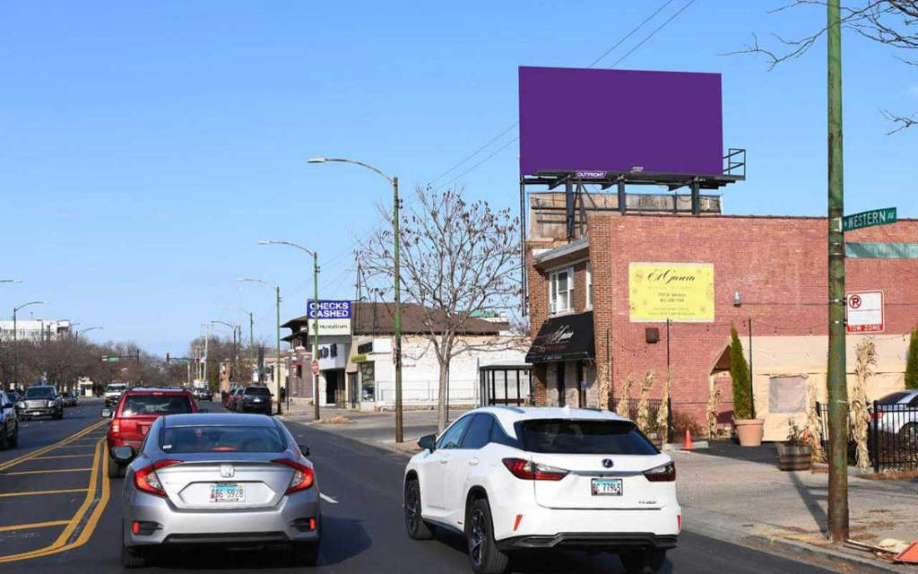Photo of a billboard in Wilmette