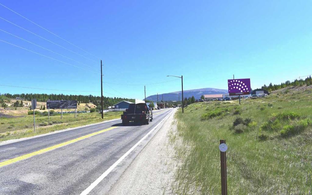 Photo of a billboard in Hartsel