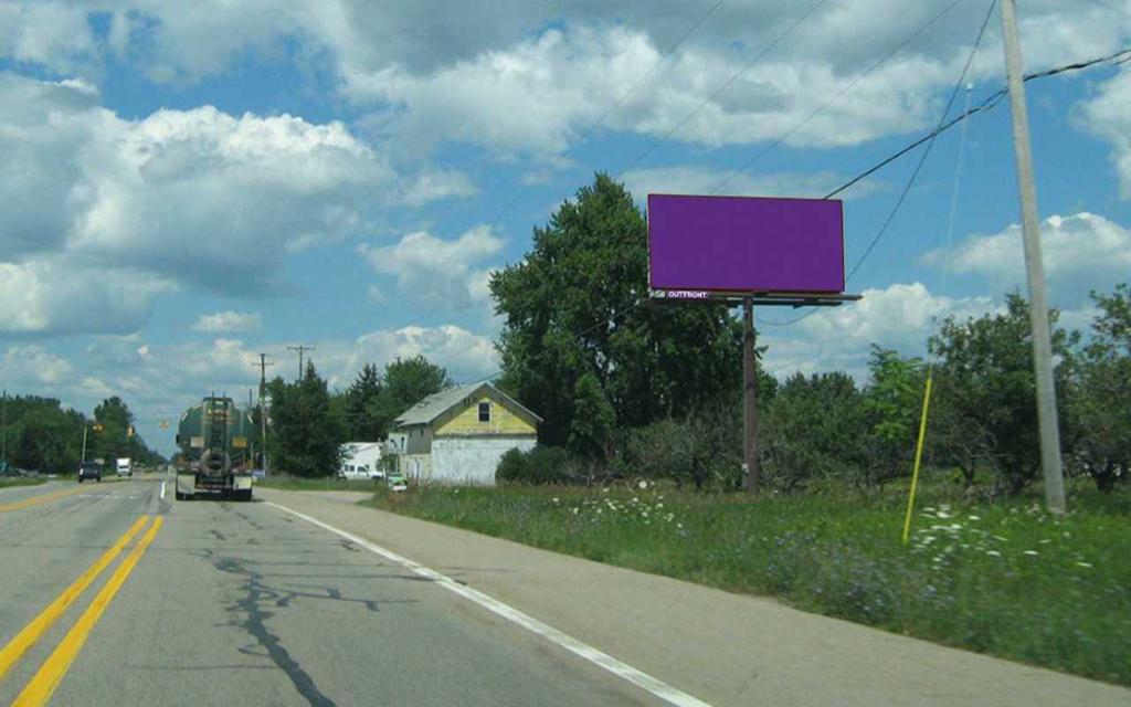 Photo of a billboard in McBride