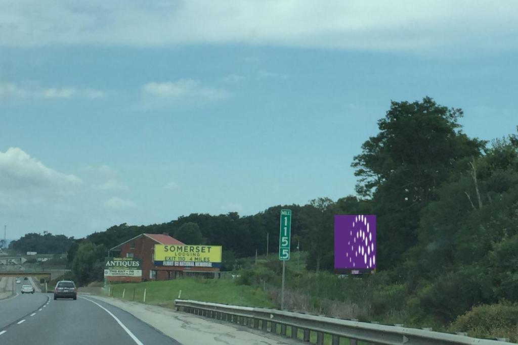 Photo of a billboard in Hooversville