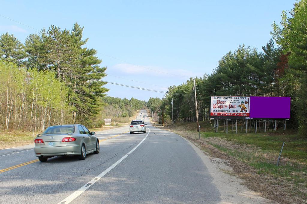 Photo of a billboard in Wolfeboro