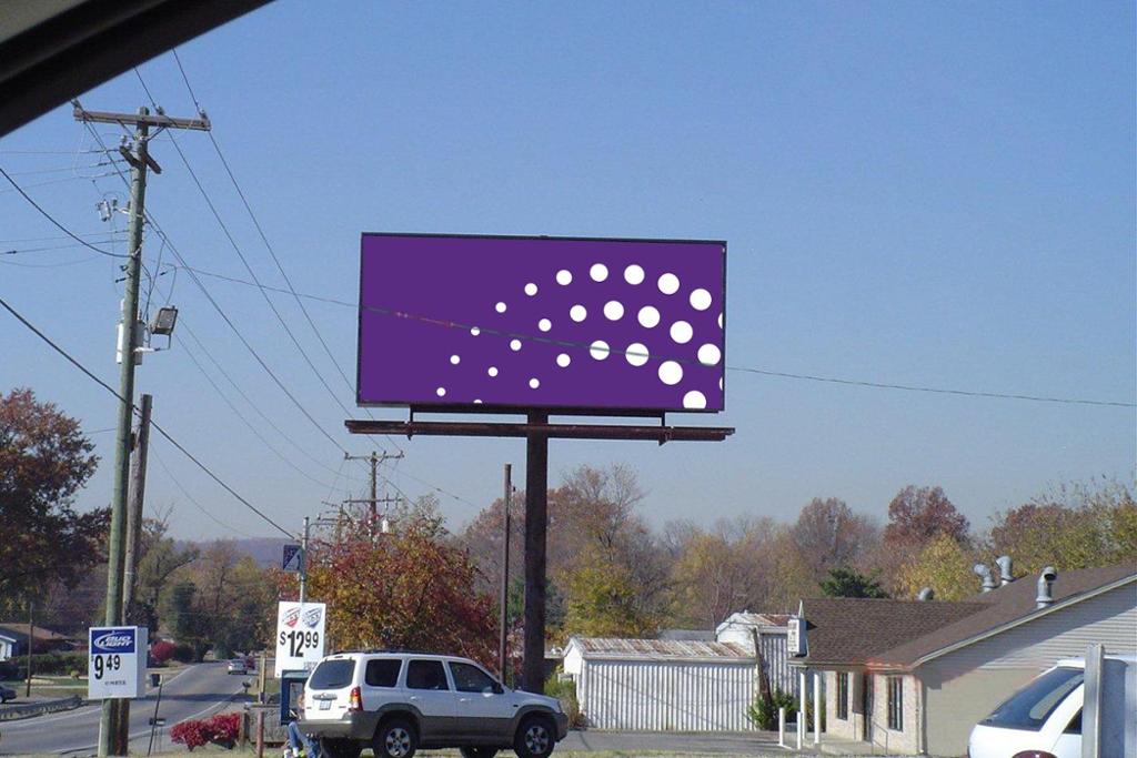 Photo of a billboard in New Middletwn