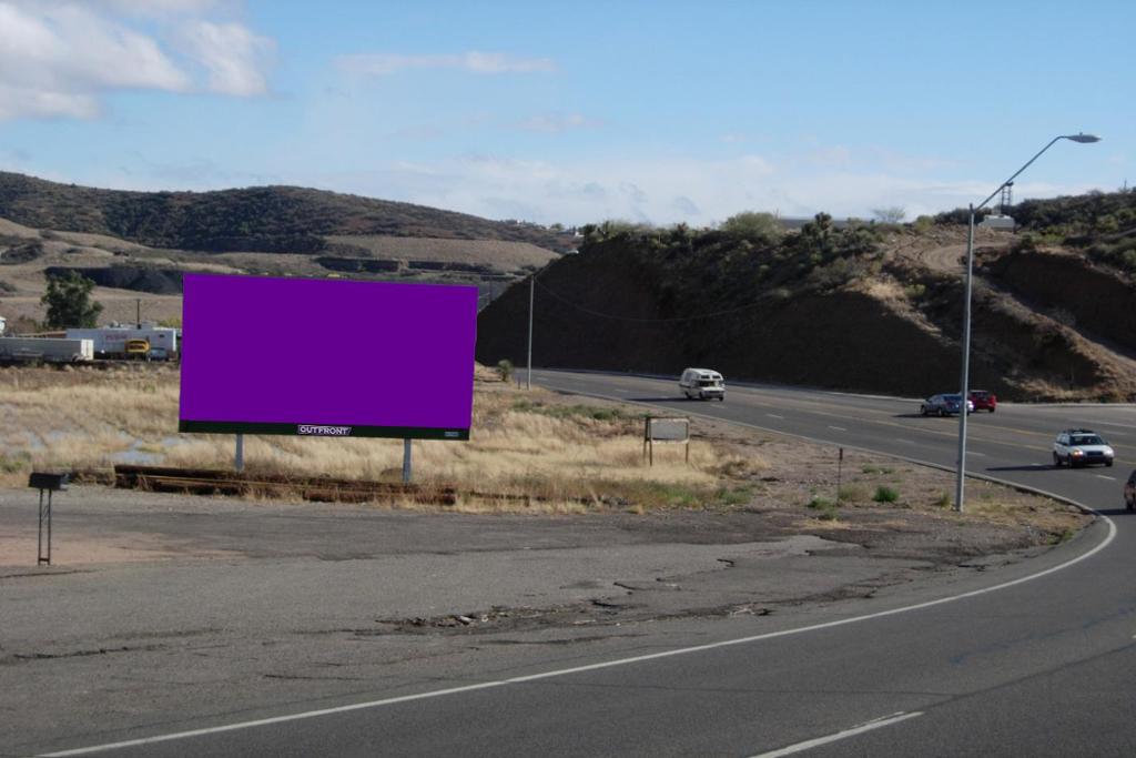 Photo of a billboard in Fort Apache