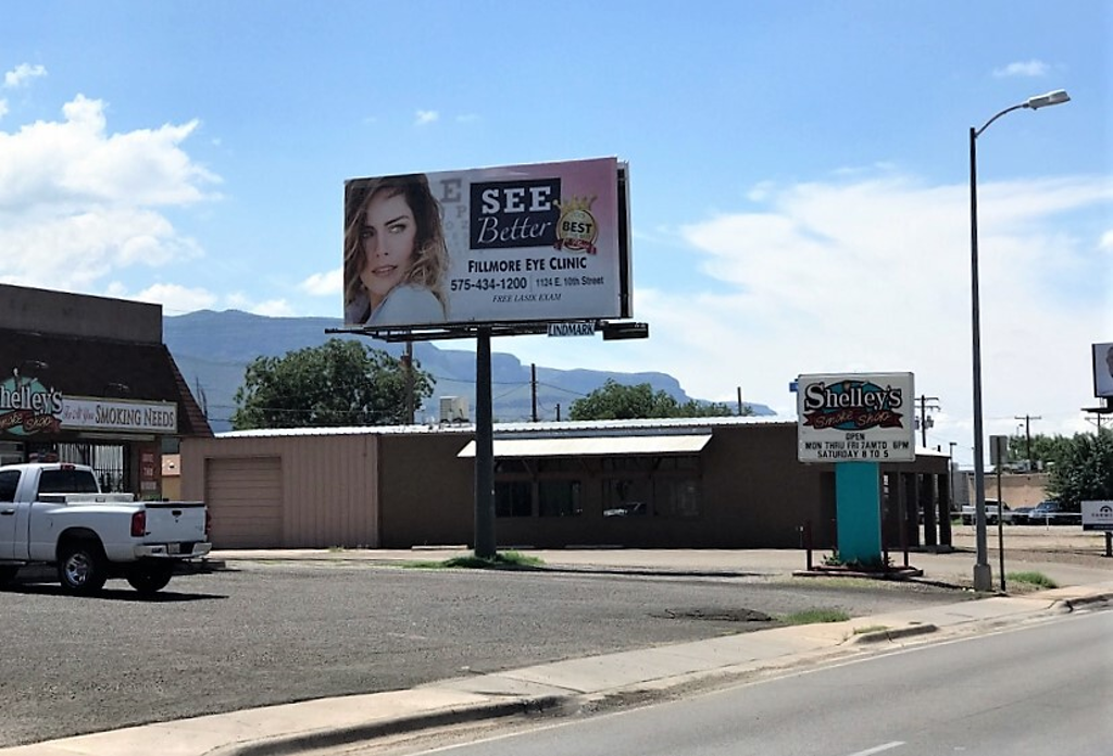 Photo of a billboard in Alamogordo