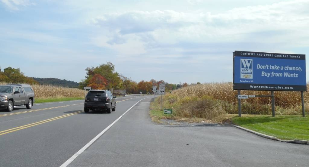 Photo of a billboard in Bendersville