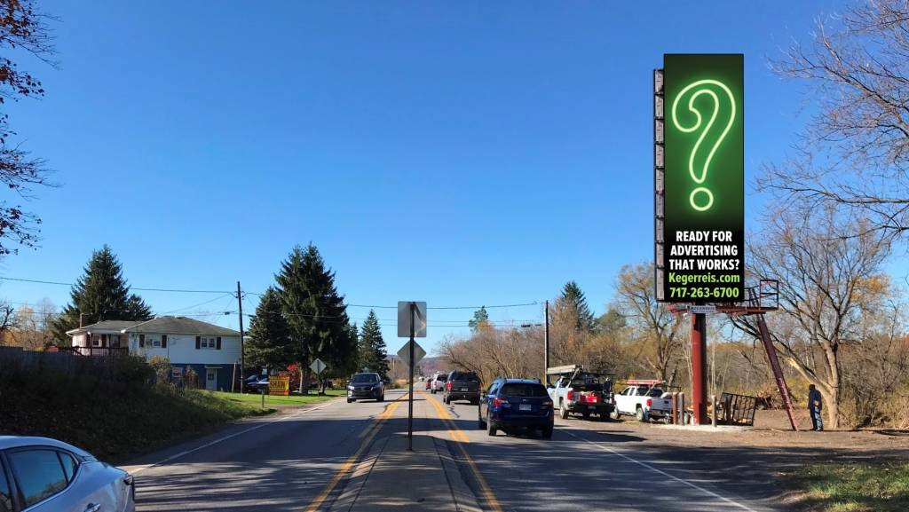 Photo of a billboard in Winburne