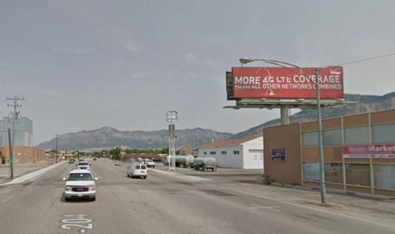 Photo of a billboard in Wellsville