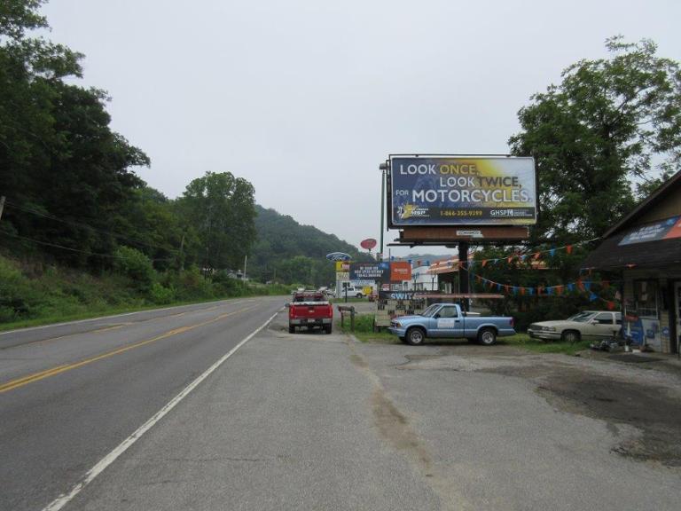 Photo of a billboard in River