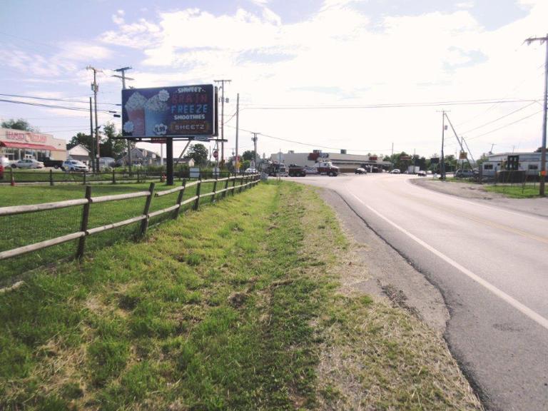 Photo of a billboard in Hurricane