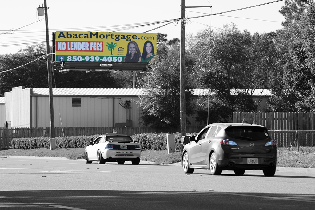 Photo of a billboard in Mary Esther
