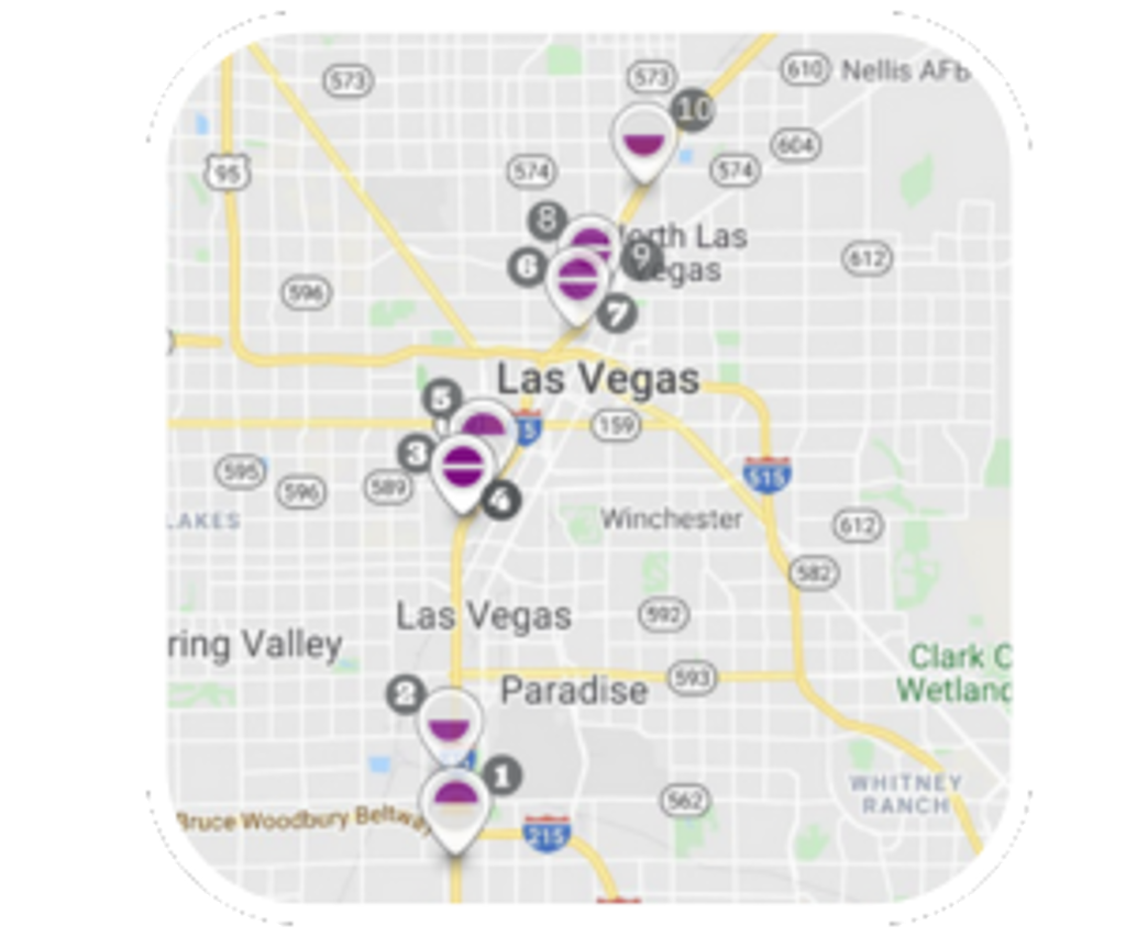 Las Vegas I-15 City Central Digital Package in Las Vegas