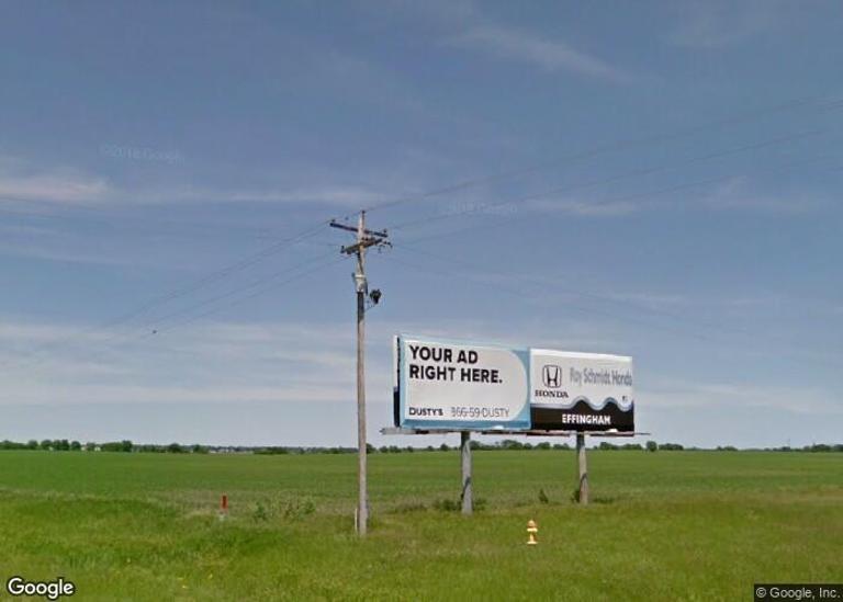 Photo of a billboard in Brownstown