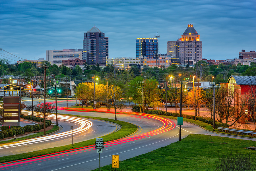 Street Furniture in Greensboro, North Carolina | BillboardsIn.com