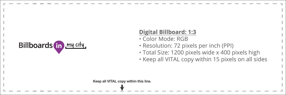 Digital Billboard 1:3