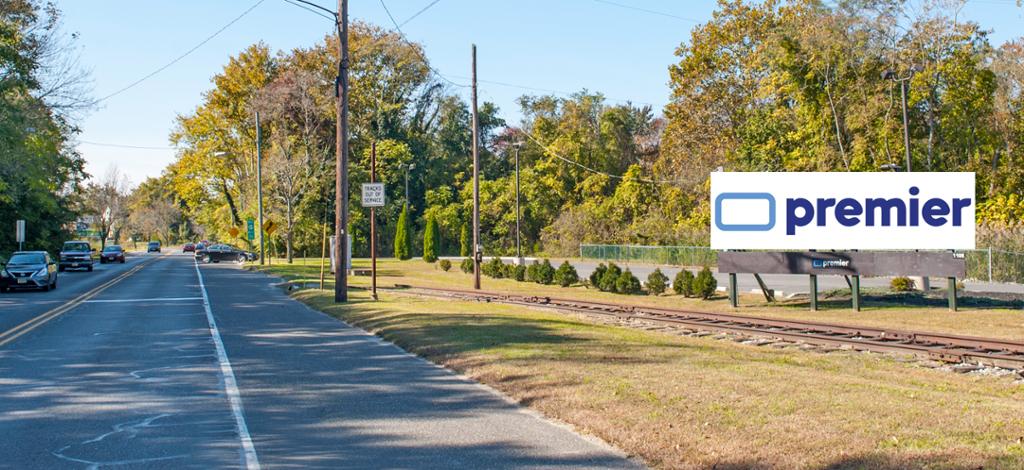 Photo of a billboard in Greenwich