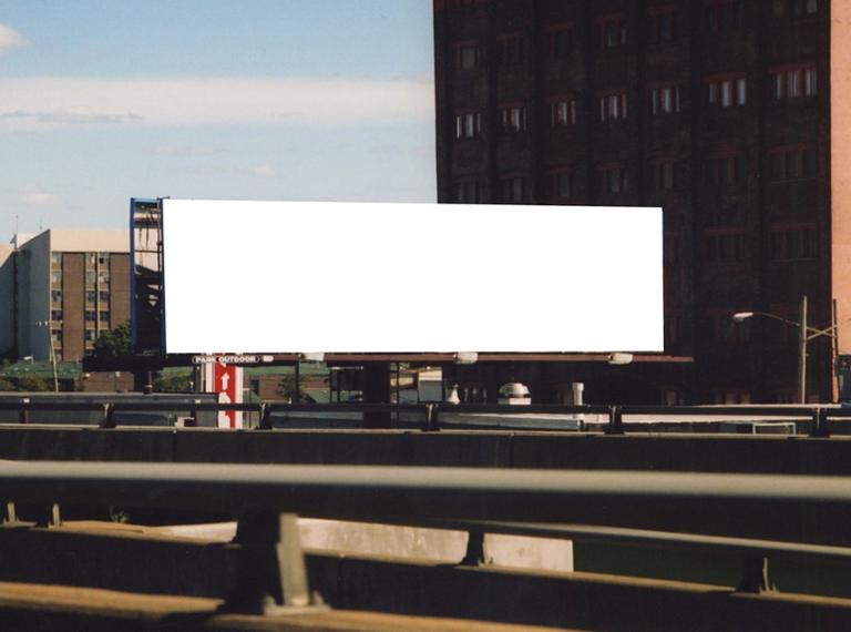 Photo of a billboard in Syracuse