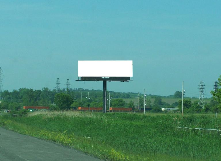 Photo of a billboard in Mottville