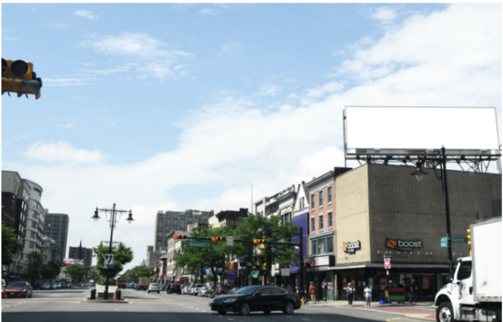 Photo of a billboard in Newark