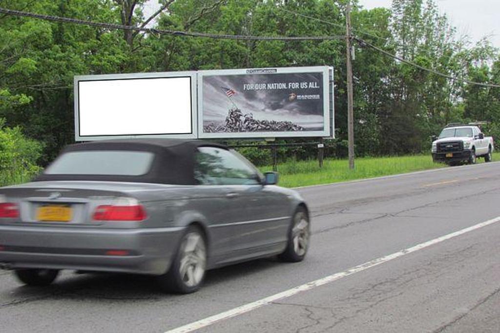 Photo of a billboard in Kinderhook