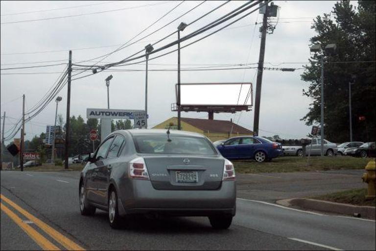 Photo of a billboard in Hydes