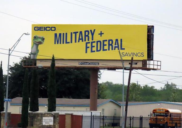 Photo of a billboard in Macdona