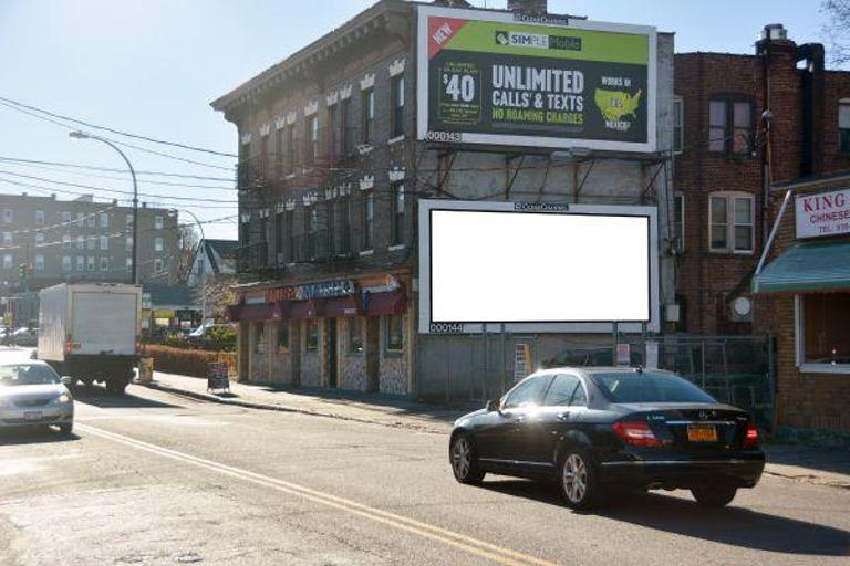 Photo of a billboard in Port Chester