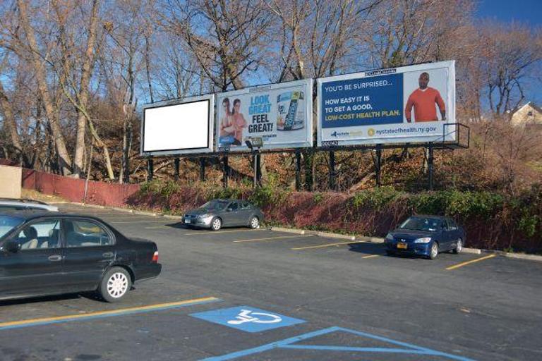 Photo of an outdoor ad in White Plains