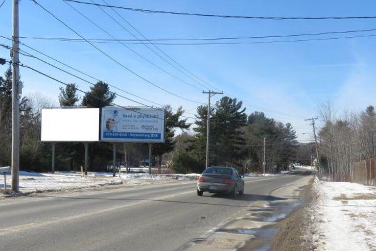 Photo of a billboard in Hubbardston