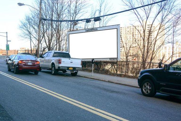 Photo of a billboard in Bronxville