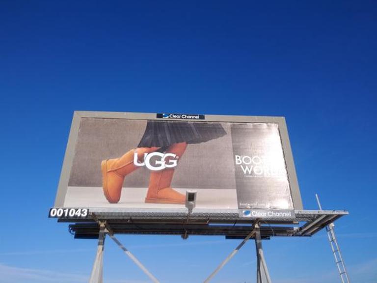 Photo of a billboard in La Jolla