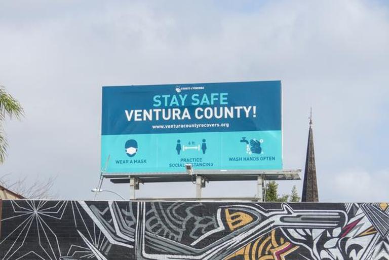 Photo of an outdoor ad in Ventura