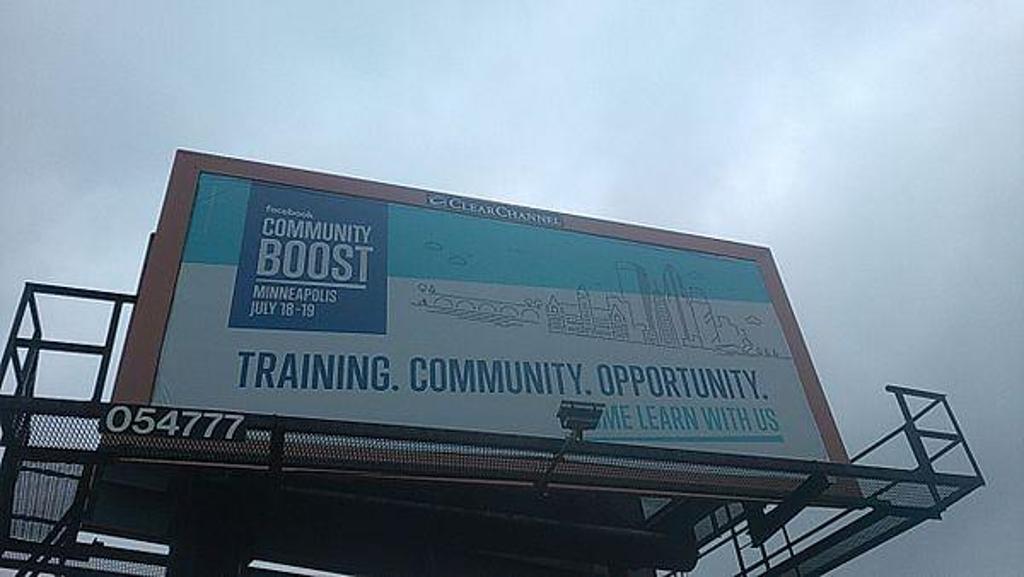 Photo of an outdoor ad in Blaine