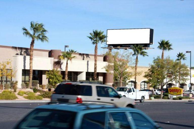Photo of a billboard in Blue Diamond
