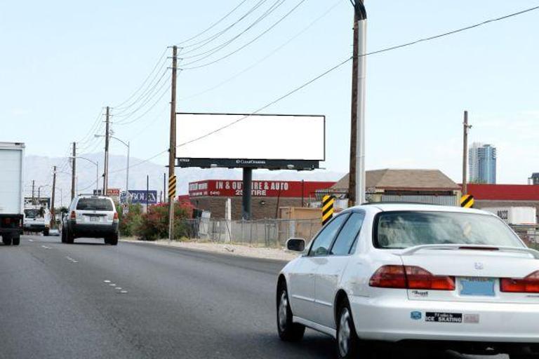 Photo of a billboard in Blue Diamond