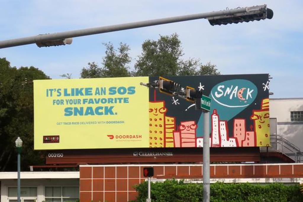 Photo of a billboard in Coral Gables