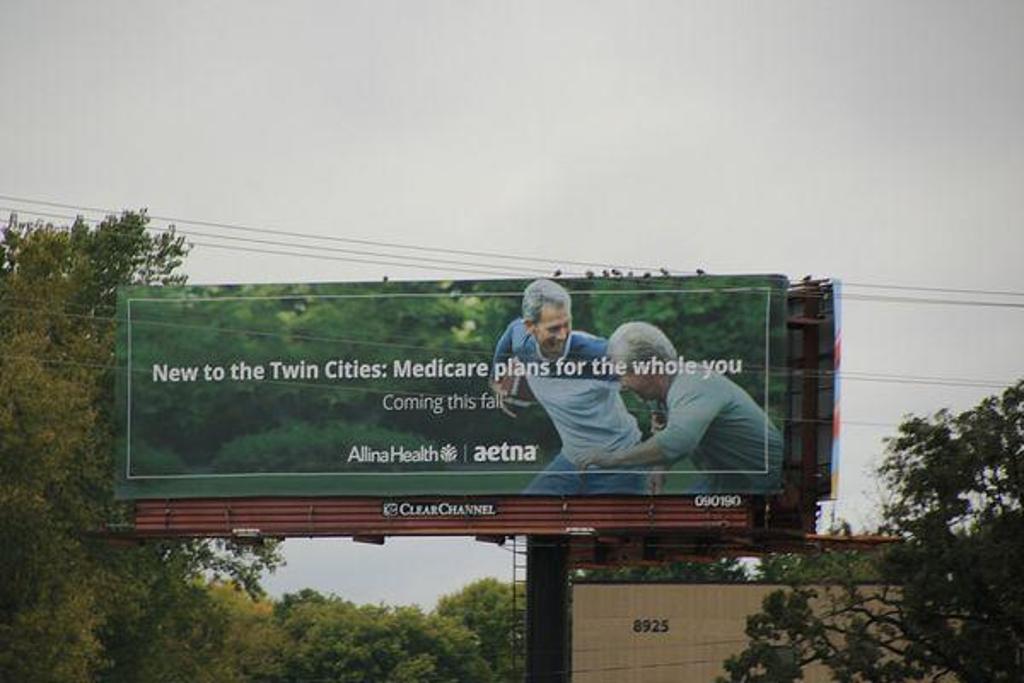 Photo of a billboard in Carver