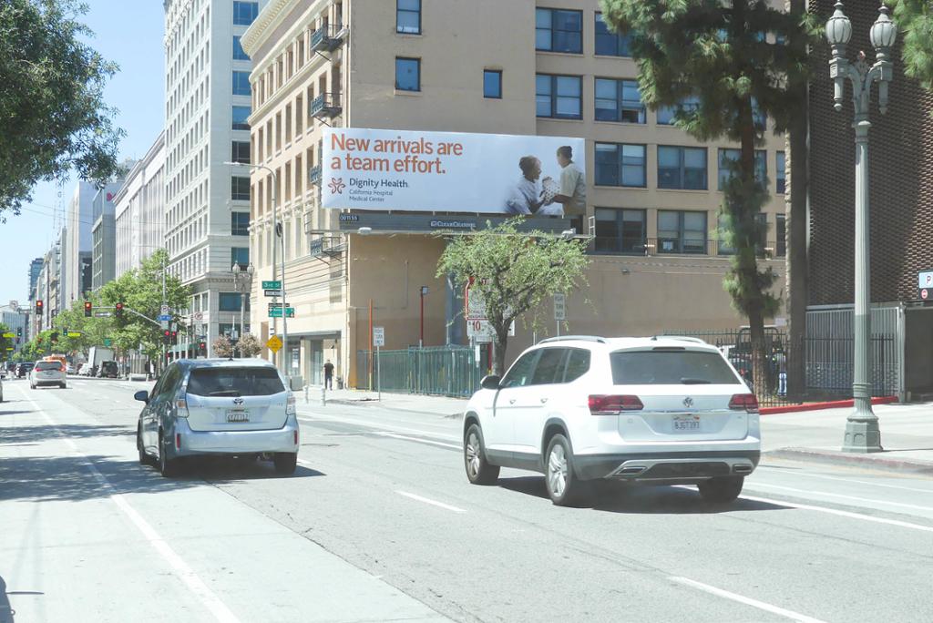 Photo of a billboard in Los Angeles