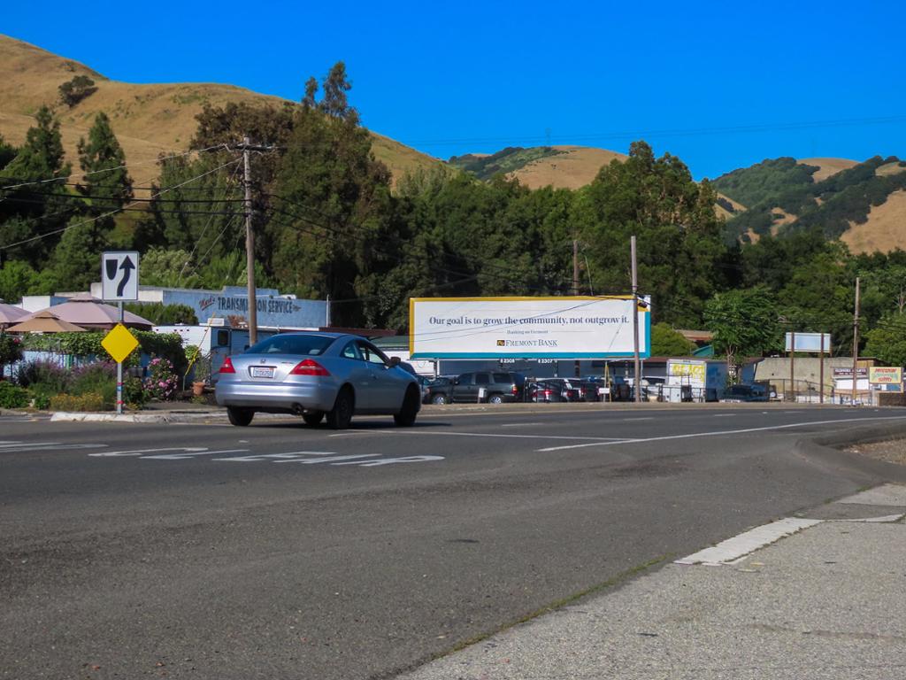 Photo of an outdoor ad in Livermore