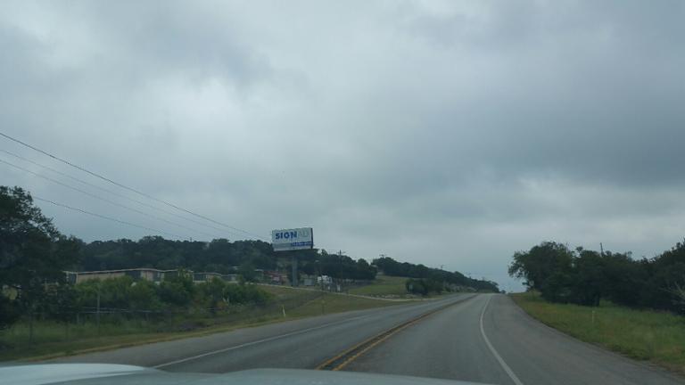 Photo of a billboard in Kerrville