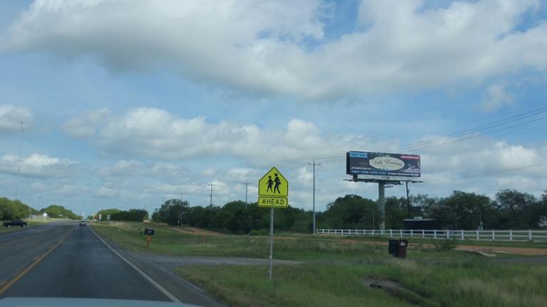 Photo of a billboard in Atascosa