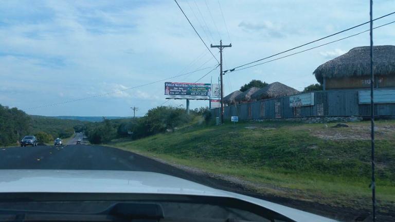 Photo of a billboard in Canyon Lake