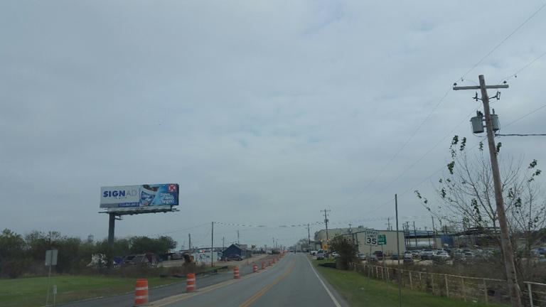 Photo of a billboard in Pandora