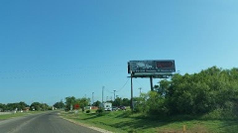 Photo of a billboard in Nixon