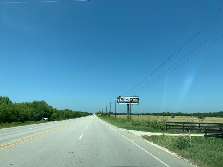 Photo of a billboard in Pleasanton