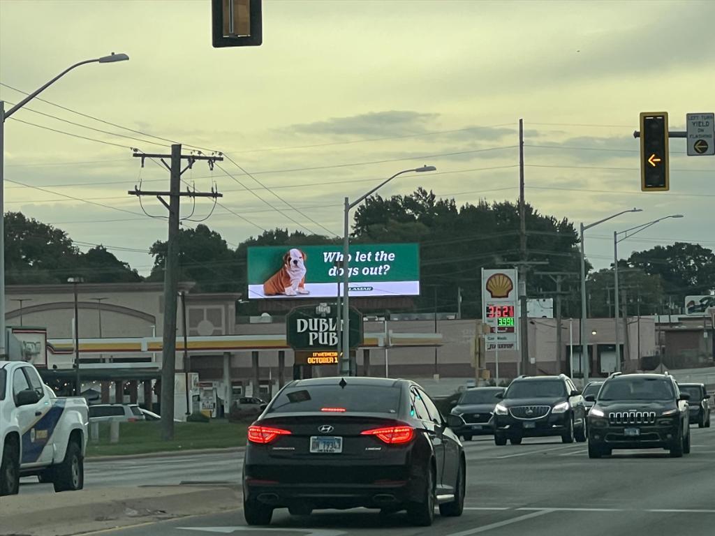 Photo of a billboard in Auburn