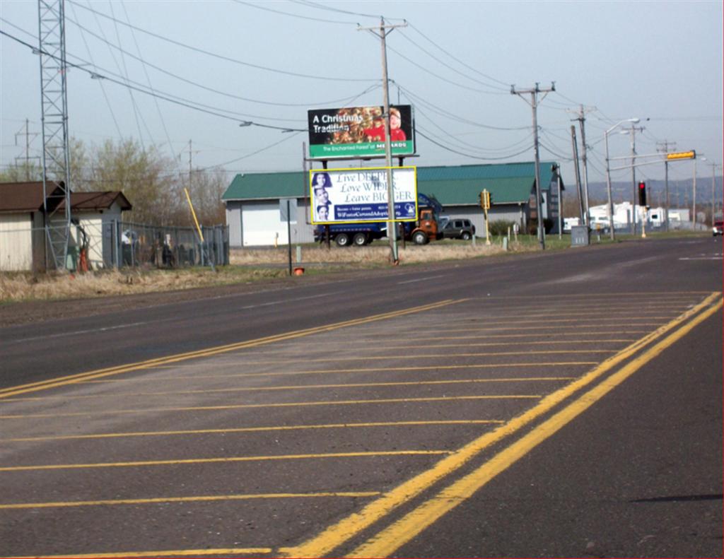 Photo of a billboard in Mellen